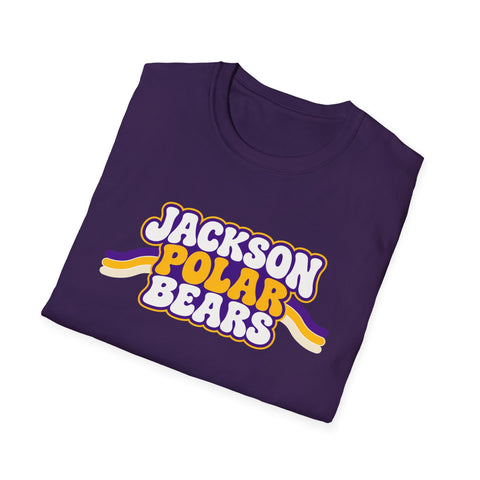 Jackson Polar Bears Retro Stripe T-Shirt
