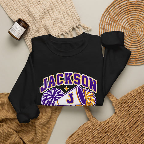 Jackson Polar Bears Cheer Megaphone Crewneck Sweatshirt