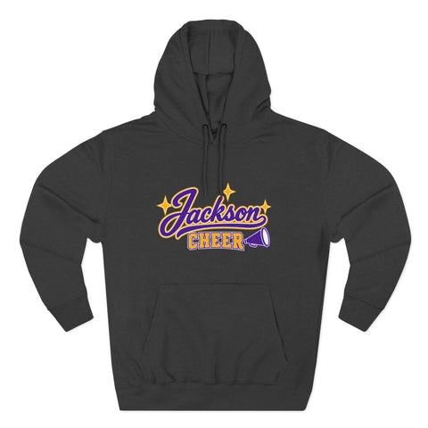 Jackson Polar Bears Cheer Retro Script Hoodie