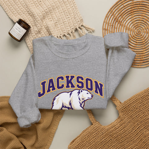 Jackson Polar Bears Varsity Arch Crewneck
