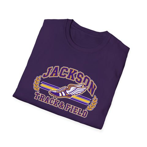 Jackson Polar Bears Track & Field Winged Shoe T-Shirt