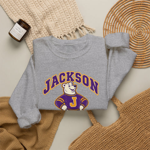 Jackson Polar Bears Vintage Sweater Bear Crewneck