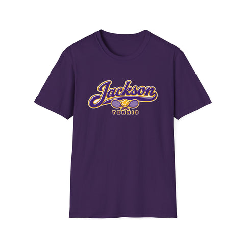 Jackson Polar Bears Tennis Retro Script T-Shirt