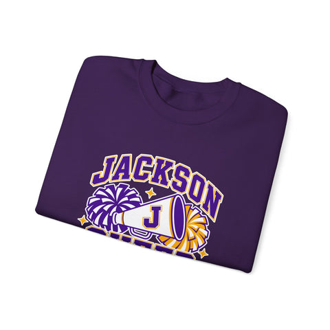Jackson Polar Bears Cheer Megaphone Crewneck Sweatshirt