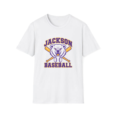 Jackson Polar Bears Baseball Mascot T-Shirt