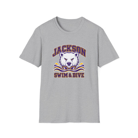 Jackson Polar Bears Swim & Dive Mascot T-Shirt