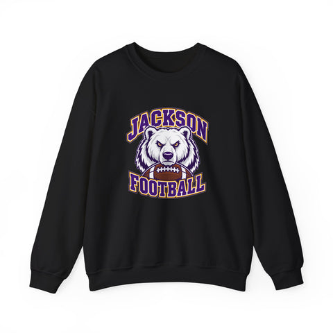 Jackson Polar Bears Football Mascot Crewneck Sweatshirt