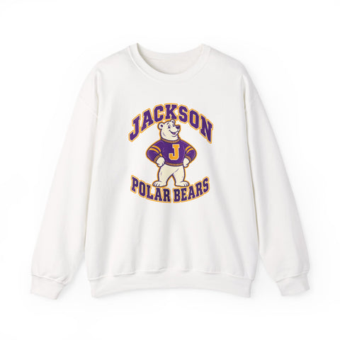 Jackson Polar Bears Vintage Sweater Bear Crewneck