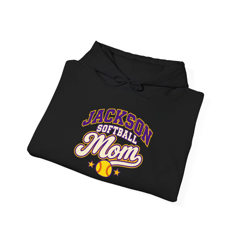 Jackson Polar Bears Softball Mom Hoodie