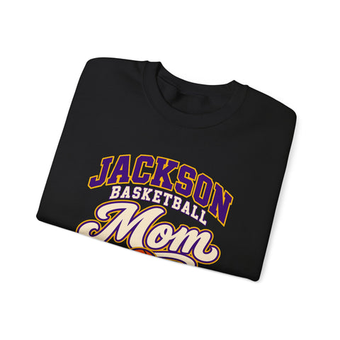 Jackson Polar Bears Basketball Mom Crewneck