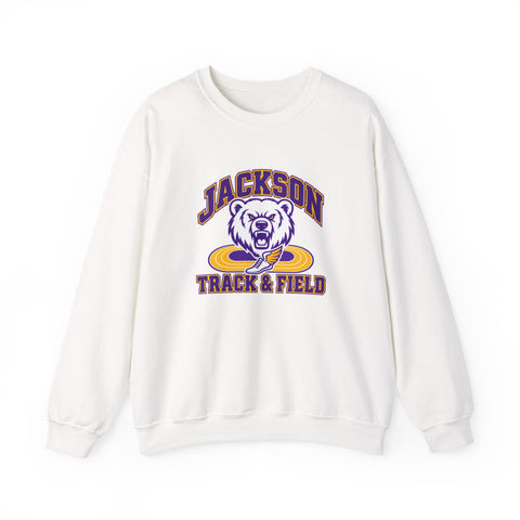 Jackson Polar Bears Track & Field Mascot Crewneck Sweatshirt