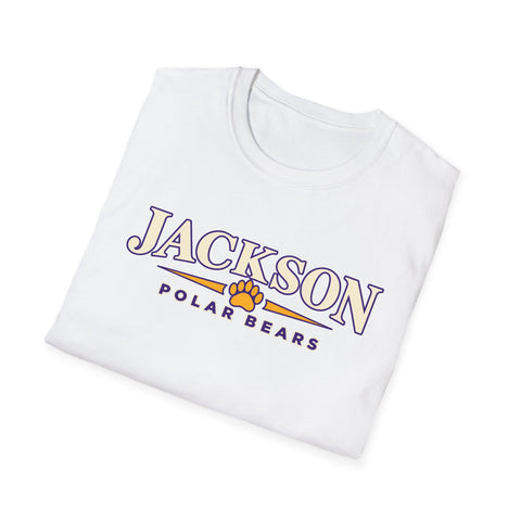 Jackson Polar Bears Classic Serif Paw T-Shirt