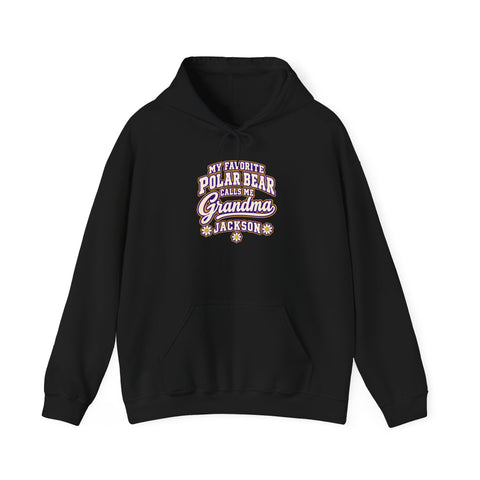 Jackson Polar Bears My Favorite Polar Bear Grandma Hoodie