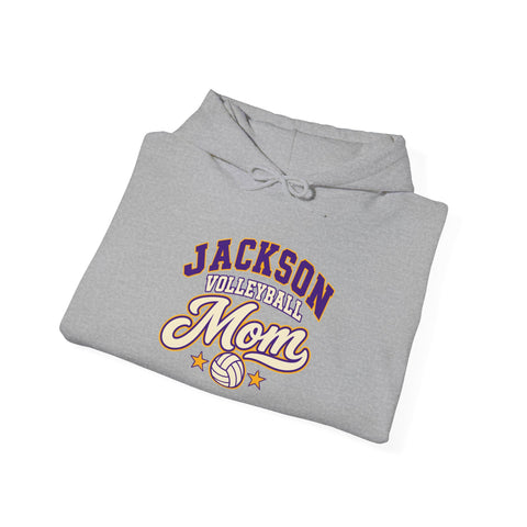 Jackson Polar Bears Volleyball Mom Hoodie