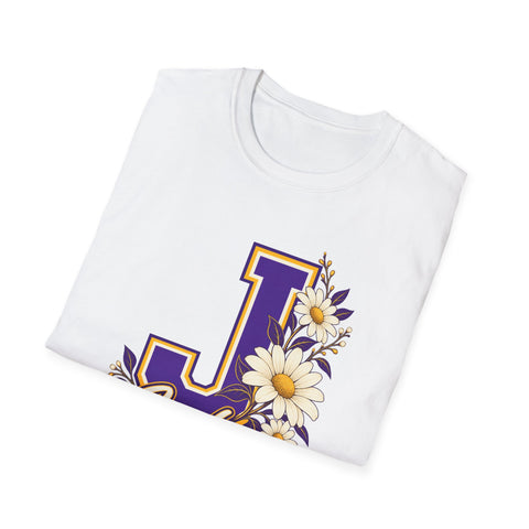 Jackson Polar Bears Daisy Monogram J T-Shirt