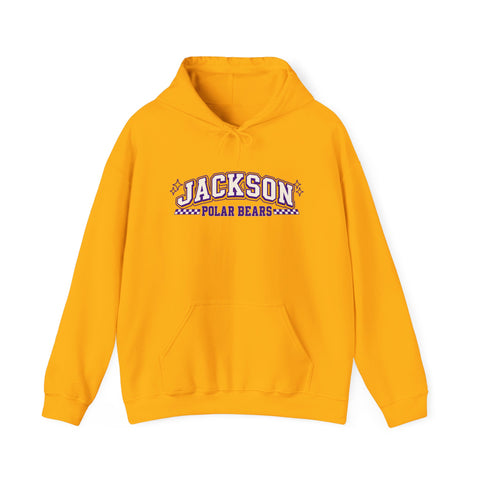 Jackson Polar Bears Checkerboard Spirit Hoodie