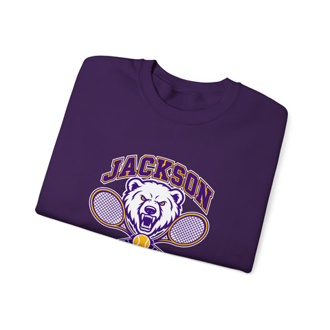 Jackson Polar Bears Tennis Mascot Crewneck Sweatshirt