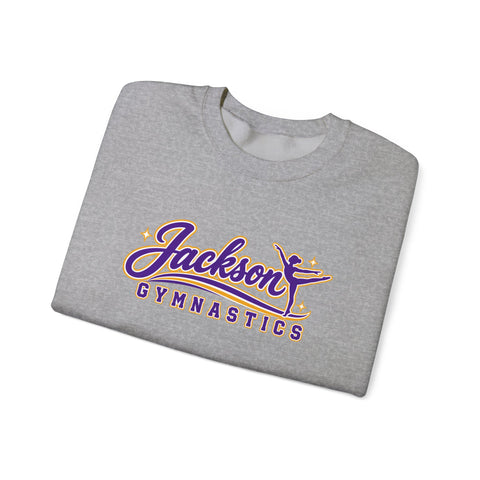 Jackson Polar Bears Gymnastics Retro Script Crewneck Sweatshirt