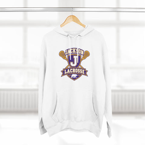 Jackson Polar Bears Lacrosse Varsity Crest Hoodie
