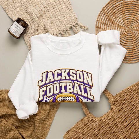 Jackson Polar Bears Football Drip Crewneck