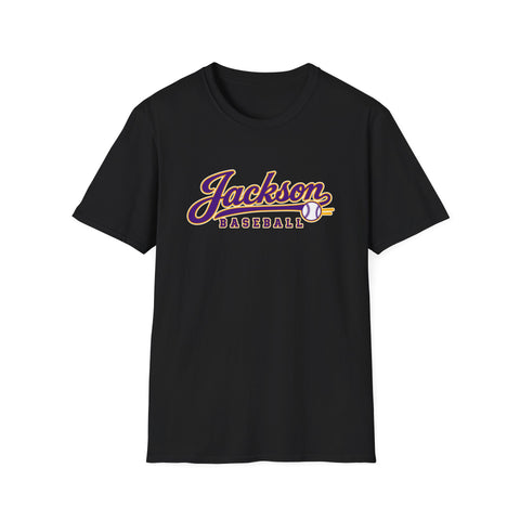 Jackson Polar Bears Baseball Retro Script T-Shirt