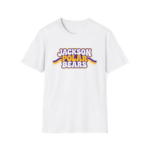Jackson Polar Bears Retro Stripe T-Shirt