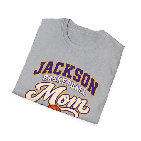 Jackson Polar Bears Basketball Mom T-Shirt