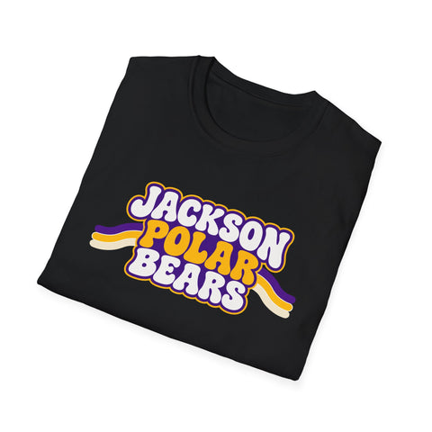 Jackson Polar Bears Retro Stripe T-Shirt