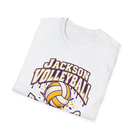 Jackson Polar Bears Volleyball Drip T-Shirt