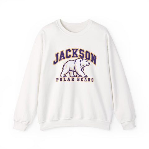 Jackson Polar Bears Varsity Arch Crewneck