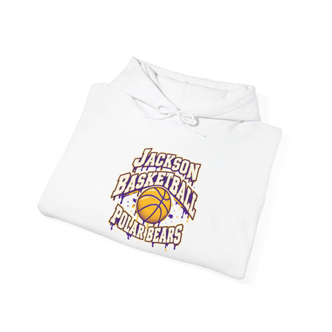 Jackson Polar Bears Basketball Drip Hoodie