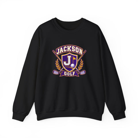 Jackson Polar Bears Golf Varsity Crest Crewneck Sweatshirt