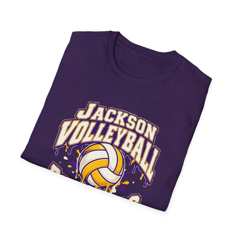 Jackson Polar Bears Volleyball Drip T-Shirt