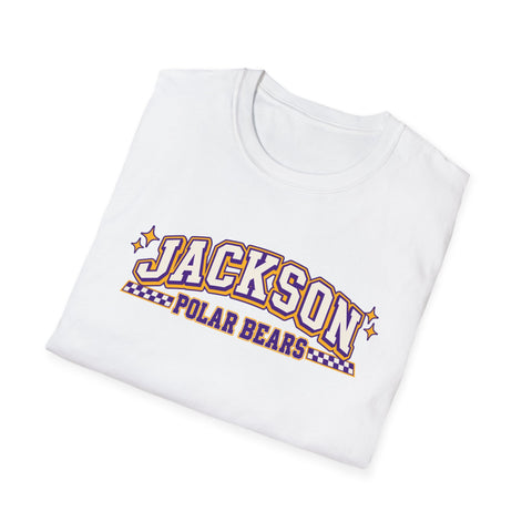Jackson Polar Bears Checkerboard Spirit T-Shirt