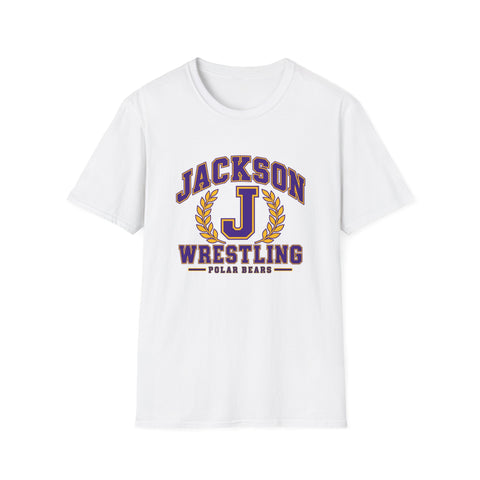 Jackson Polar Bears Wrestling Varsity J T-Shirt