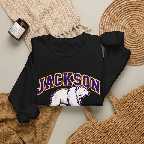 Jackson Polar Bears Varsity Arch Crewneck
