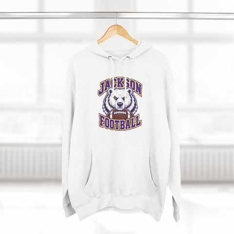 Jackson Polar Bears Football Mascot Hoodie
