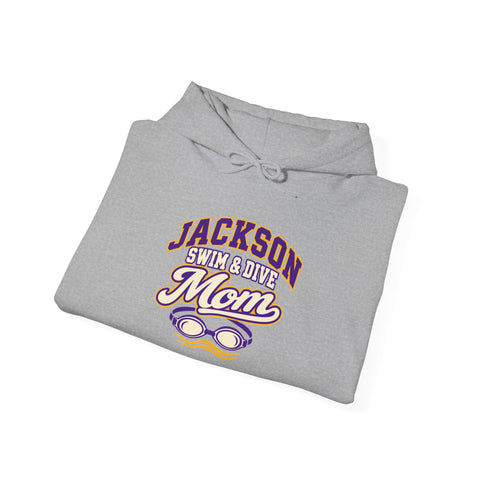 Jackson Polar Bears Swim & Dive Mom Hoodie
