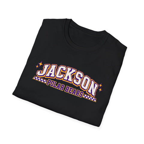 Jackson Polar Bears Checkerboard Spirit T-Shirt