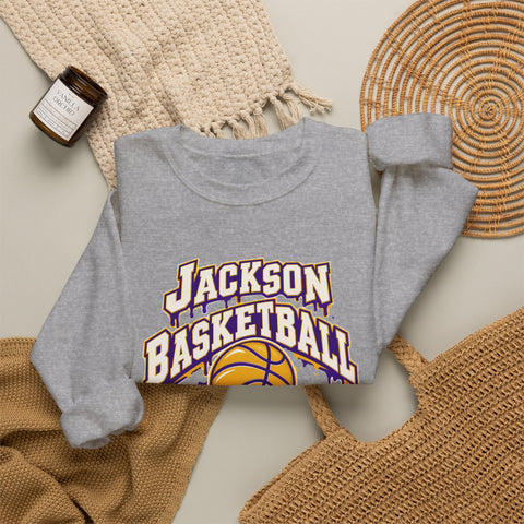 Jackson Polar Bears Basketball Drip Crewneck