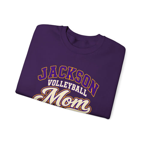 Jackson Polar Bears Volleyball Mom Crewneck