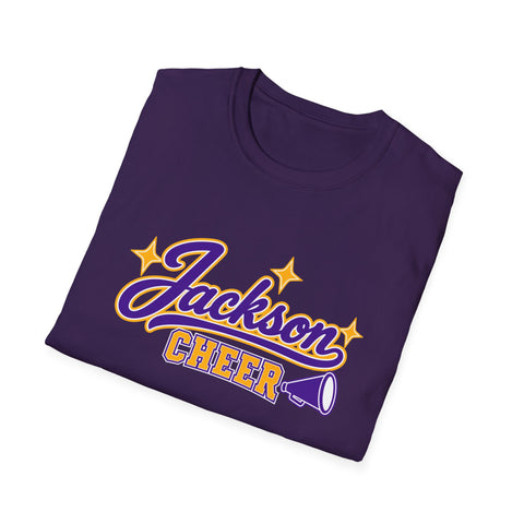 Jackson Polar Bears Cheer Retro Script T-Shirt