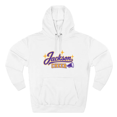 Jackson Polar Bears Cheer Retro Script Hoodie