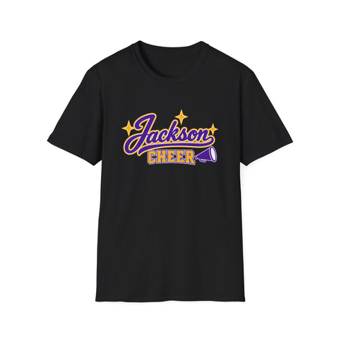 Jackson Polar Bears Cheer Retro Script T-Shirt