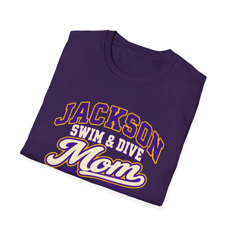 Jackson Polar Bears Swim & Dive Mom T-Shirt