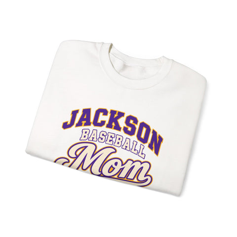 Jackson Polar Bears Baseball Mom Crewneck