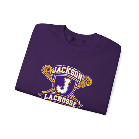 Jackson Polar Bears Lacrosse Varsity Crest Crewneck Sweatshirt
