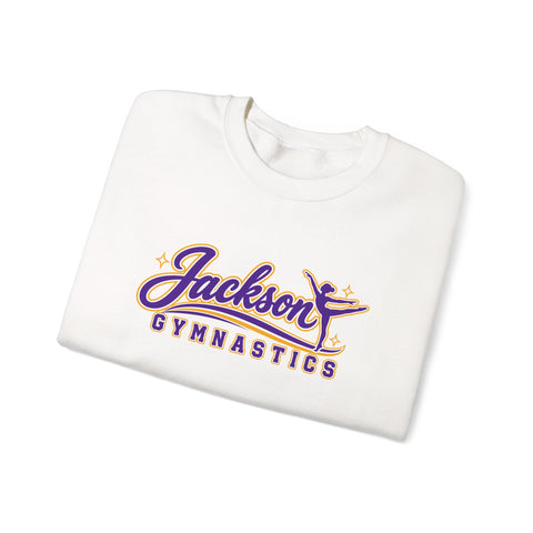 Jackson Polar Bears Gymnastics Retro Script Crewneck Sweatshirt