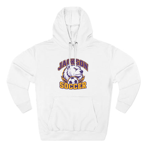 Jackson Polar Bears Soccer Mascot Hoodie