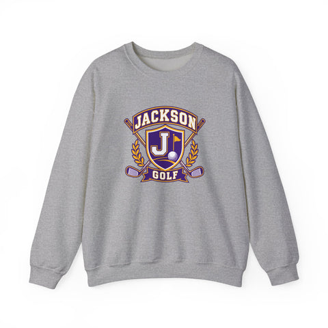 Jackson Polar Bears Golf Varsity Crest Crewneck Sweatshirt